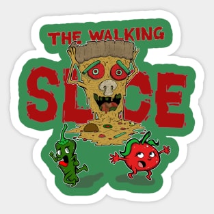 The Walking Slice Sticker